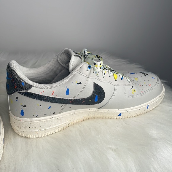 Nike | Air Force 1’07 LV8 Low Paint Splatter CZ0339-001 - Picture 7 of 11
